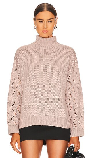 Dahlia Sweater in Fog | Revolve Clothing (Global)