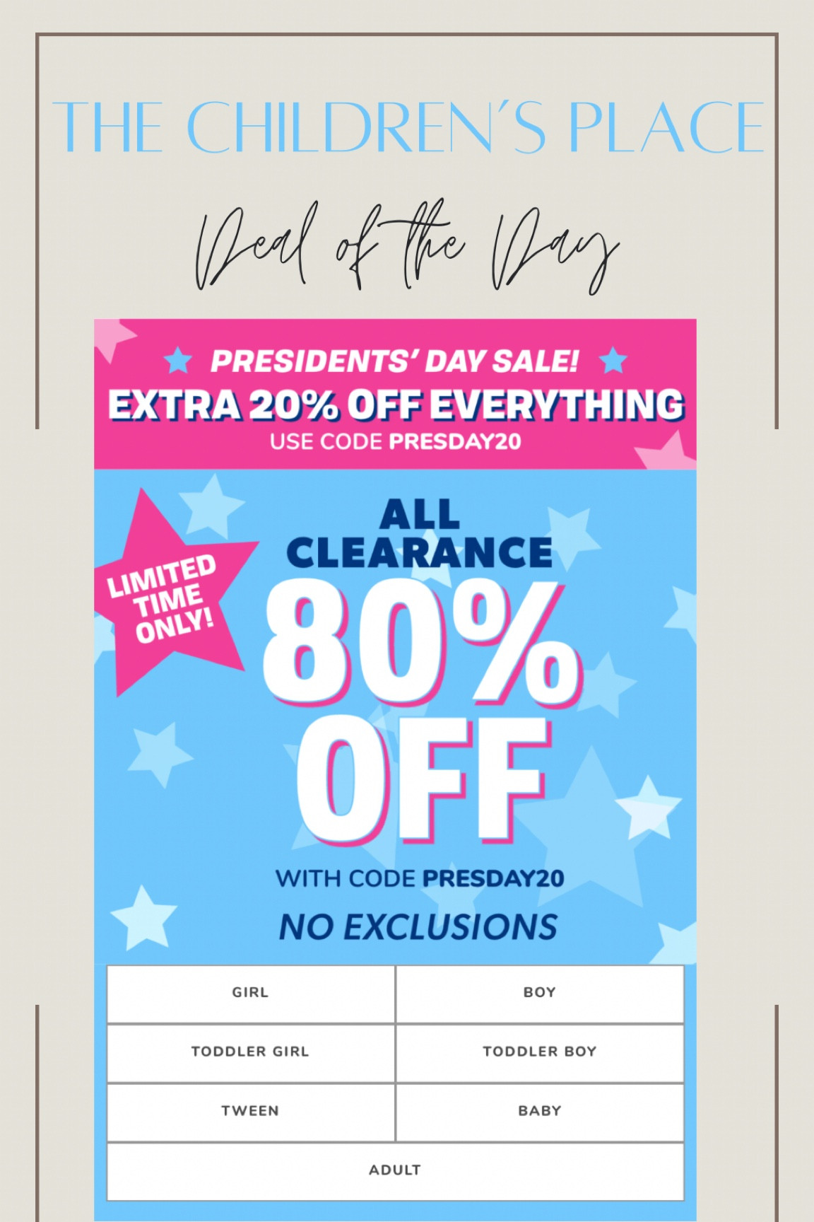 Huge savings!

#LTKbaby #LTKsalealert #LTKSpringSale
