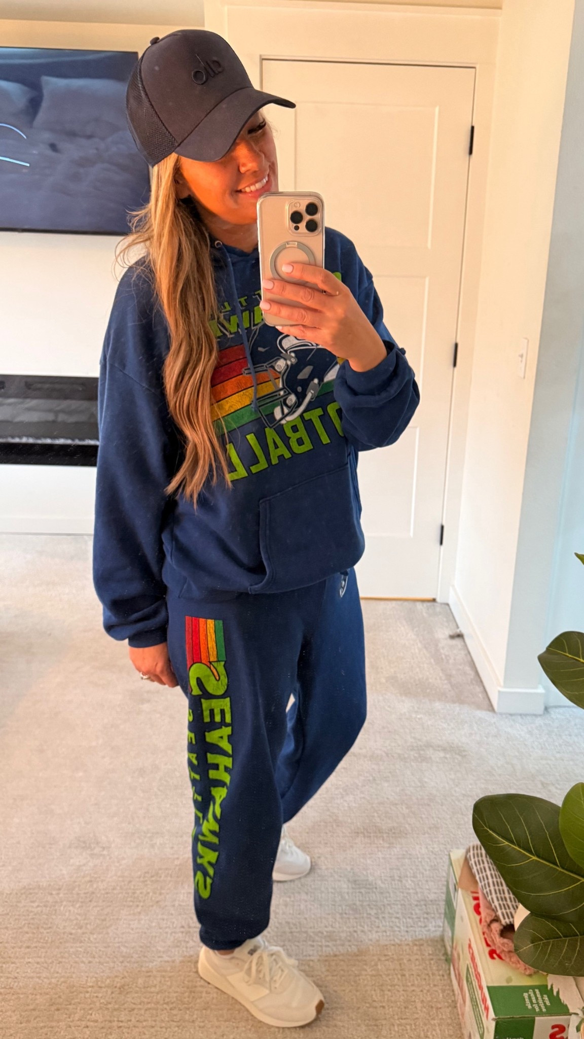 Superbowl Sunday OOTD! 
My favorite outfit is always a sweatsuit! 😍

#LTKOver40 #LTKmomlife #LTKootd