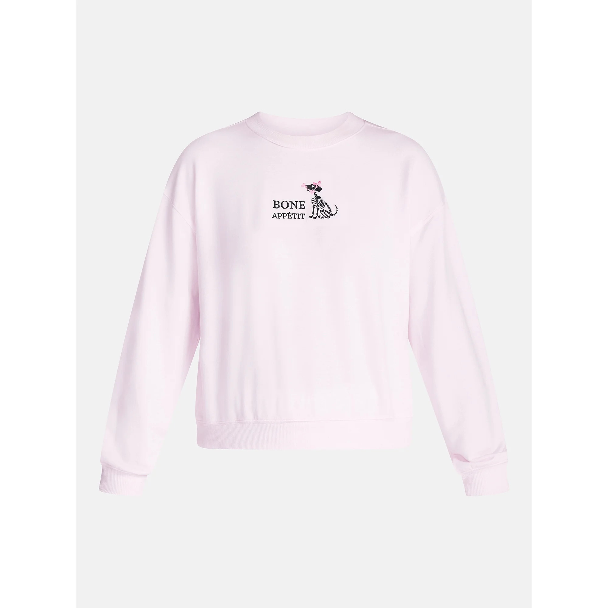 Halloween and Fall Women's French Terry Knit Lounge Sleep Top with Long Sleeves, Sizes XS-3X | Walmart (US)