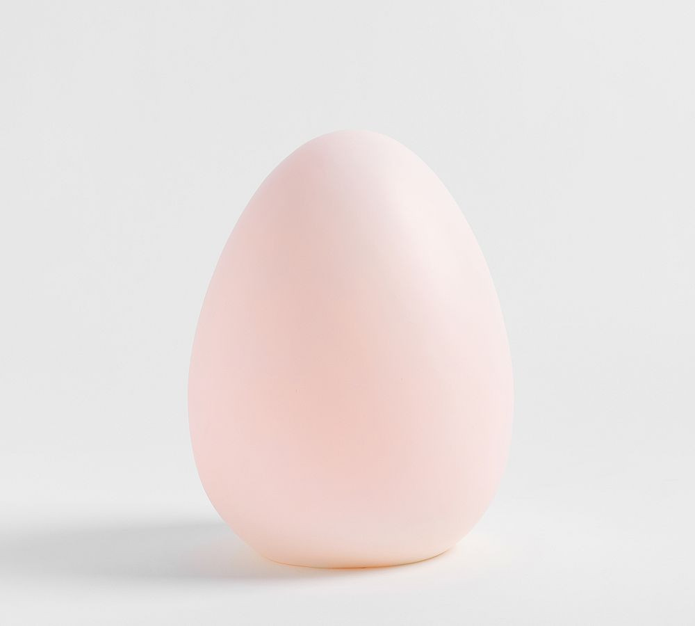 Lit Frosted Egg | Pottery Barn (US)