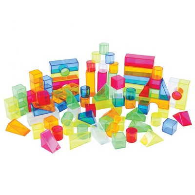 Joyn Toys Transparent Light and Color Blocks  - 108 Pieces | Target