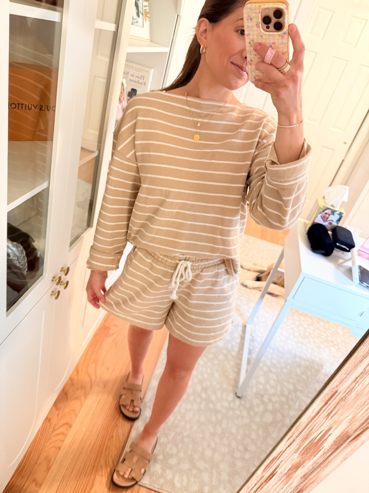 This two piece target set is too good! Great for lounging, running errands or even great for travel!

#traveloutfits
#ootd #comfyoutfit #twopiecesets #loungeset #targetstyle

#LTKootd #LTKmomlife #LTKgrwm