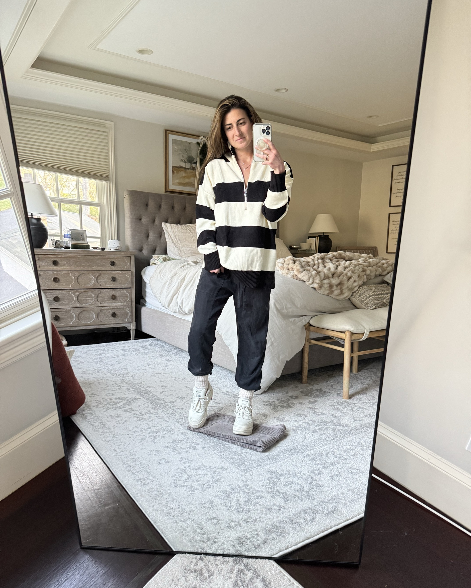 Fp dupes cropped sweater quarter zip stripes 

#LTKStyleTip #LTKFindsUnder50 #LTKSeasonal