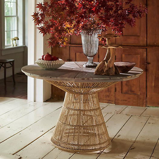 Jardin Teak Round Dining Table | Terrain