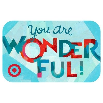 You are Wonderful GiftCard | Target