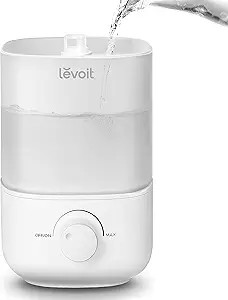 LEVOIT Top Fill Humidifiers for Bedroom, 2.5L Tank for Large Room, Easy to Fill & Clean, 28dB Qui... | Amazon (US)
