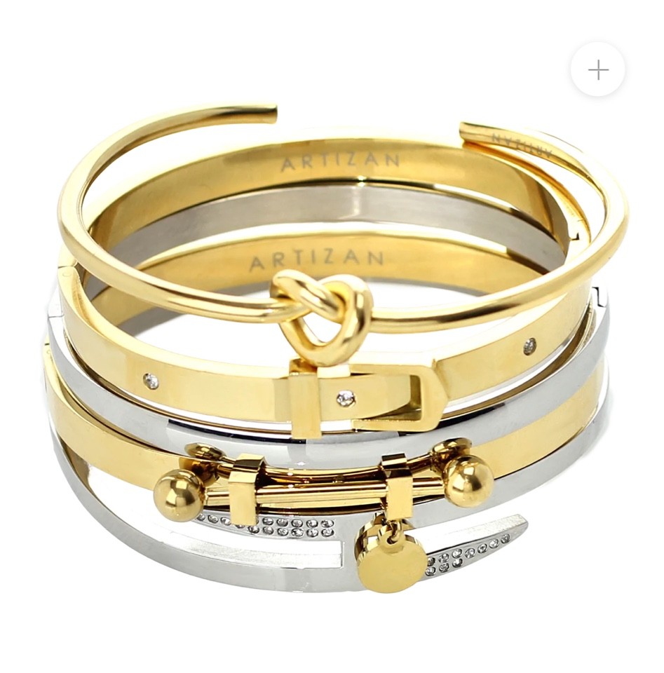 Stack bracelet set! 
If you are looking for Christmas gift for her, these are perfect! You can also wear the individual piece on their own. The very fresh and gorgeous designs of of each one is so stylish and unique

#LTKHoliday #LTKSeasonal