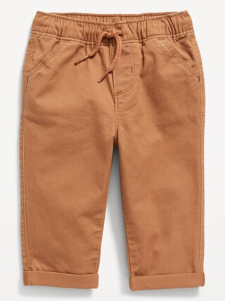 Relaxed Twill Pull-On Pants for Baby | Old Navy (US)