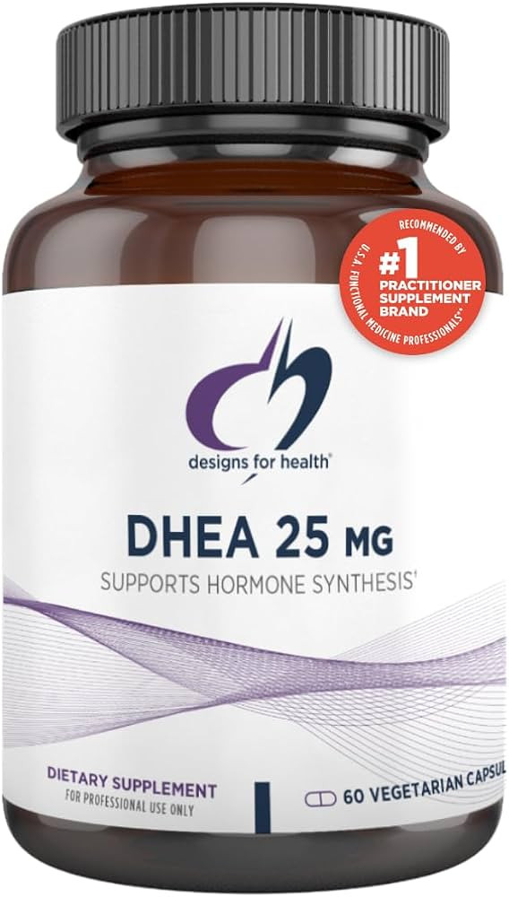 Designs for Health DHEA 25mg - DHEA Supplement for Men + Women - Supplement to Help Support Healt... | Amazon (US)