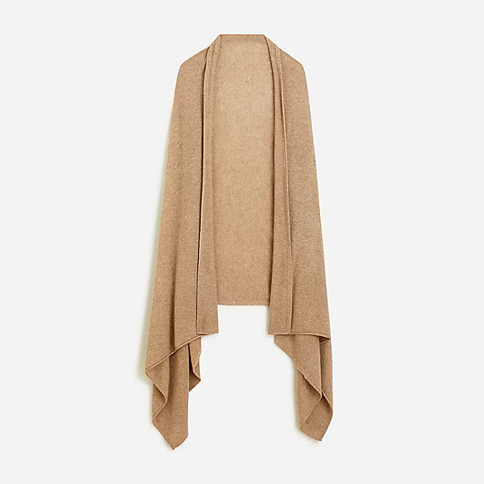 Oversized cashmere wrap | J. Crew US
