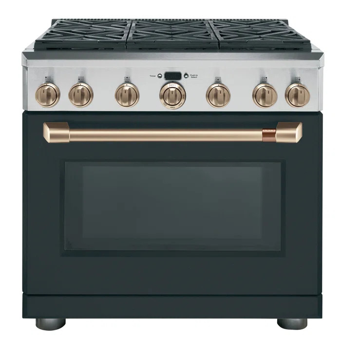 Professional 36" 6.2 cu ft. Slide-in Gas Range | Wayfair North America