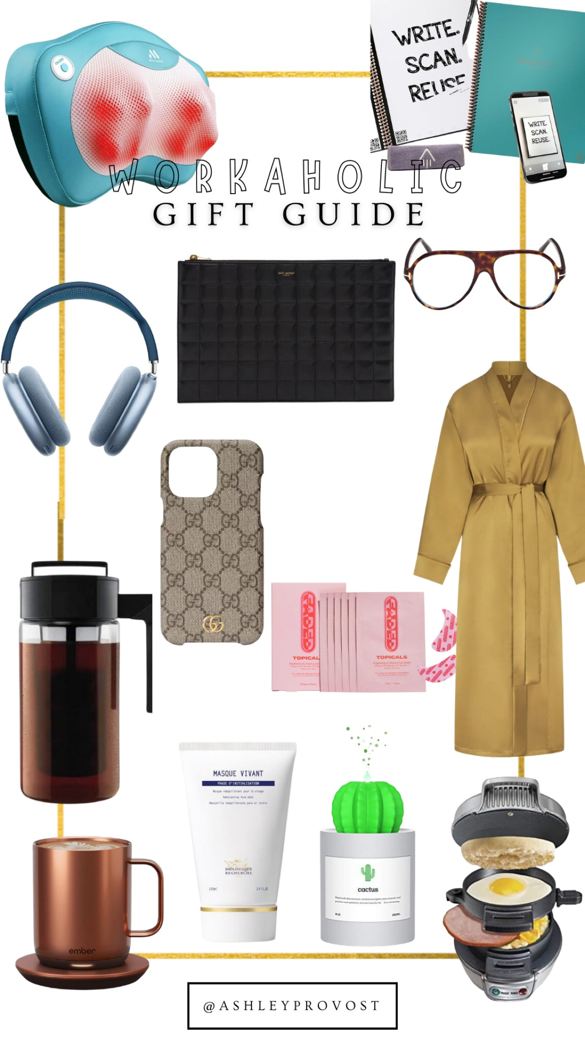 Gift guide for the workaholics 


Christmas gifts/ holiday gifts/ gifts for her/ birthday gifts/ best friend gifts 

#LTKCyberWeek #LTKGiftGuide #LTKHoliday