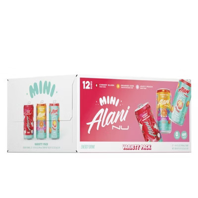 Alani Mini Variety Pack Energy Drink - 12pk/8.4 fl oz Cans | Target