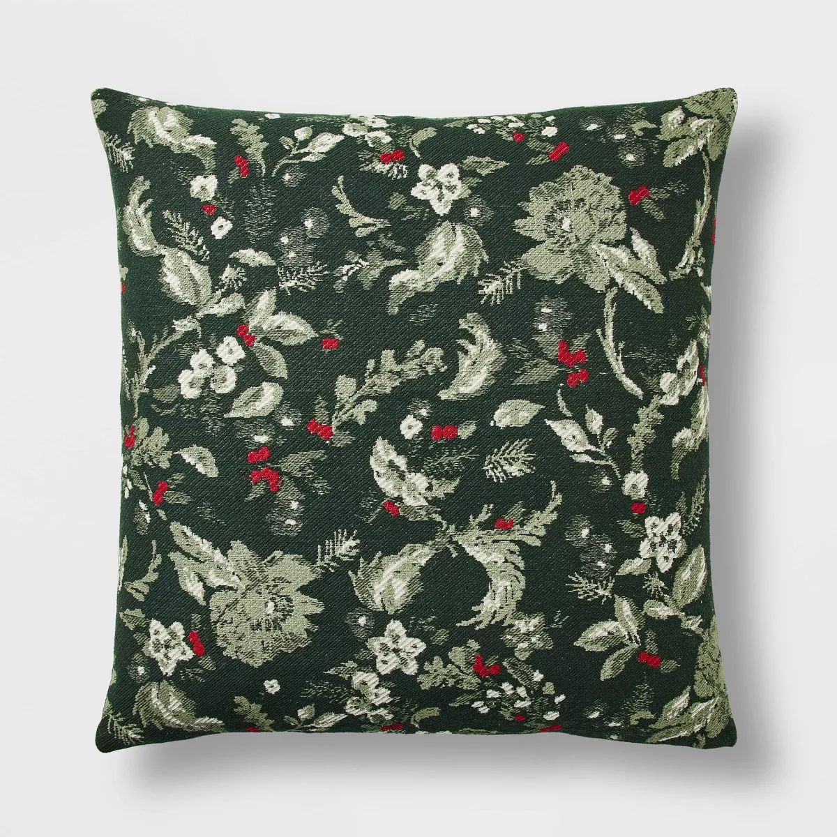 Oversized Printed Floral Square Throw Pillow - Threshold™ designed with Studio McGee | Target