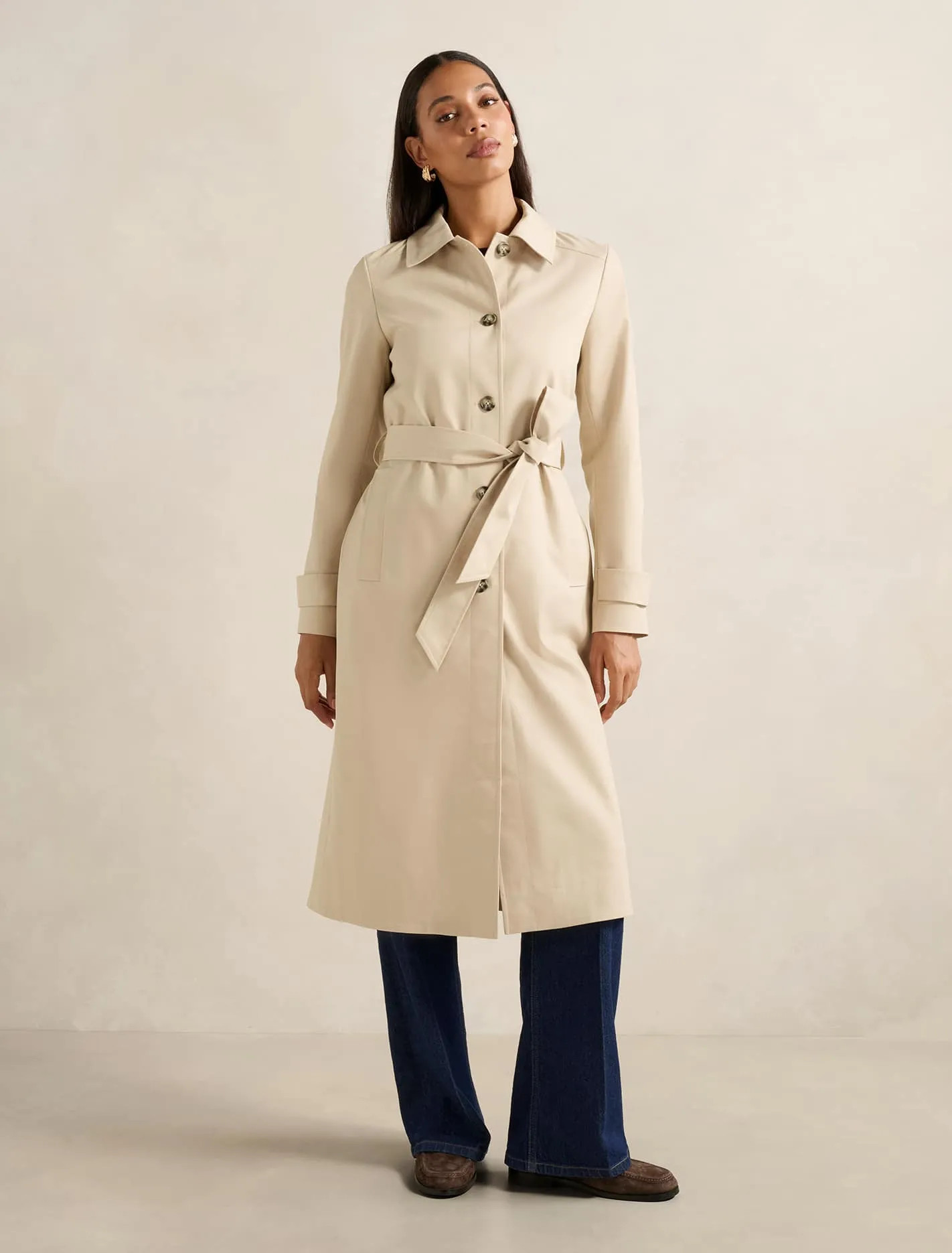Helen Single-Breasted Trench Coat | Forever New (UK & IE)