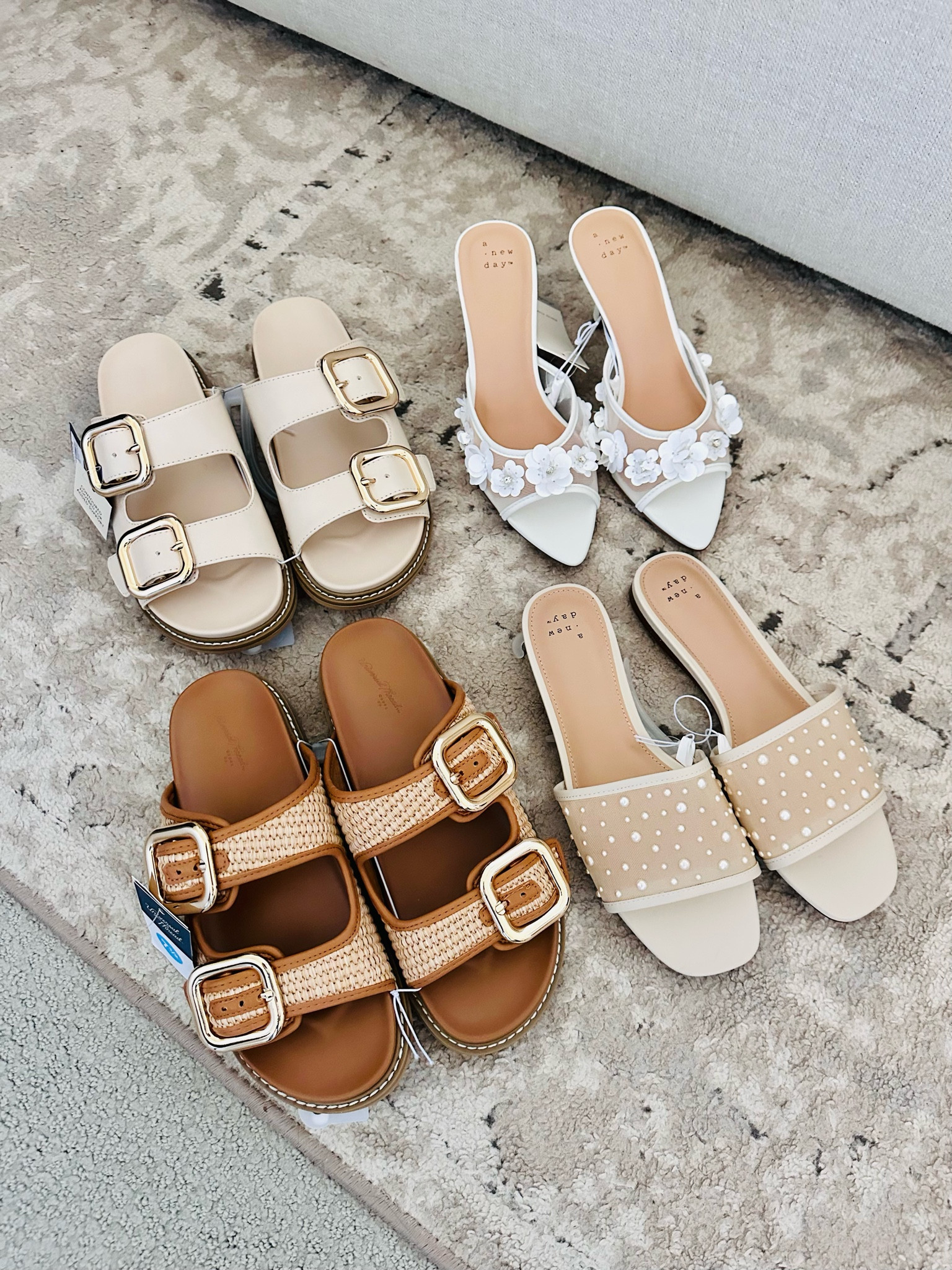 Popped into Target yesterday and I spotted some cute new sandals for spring!

#LTKHome #LTKShoeCrush #LTKStyleTip