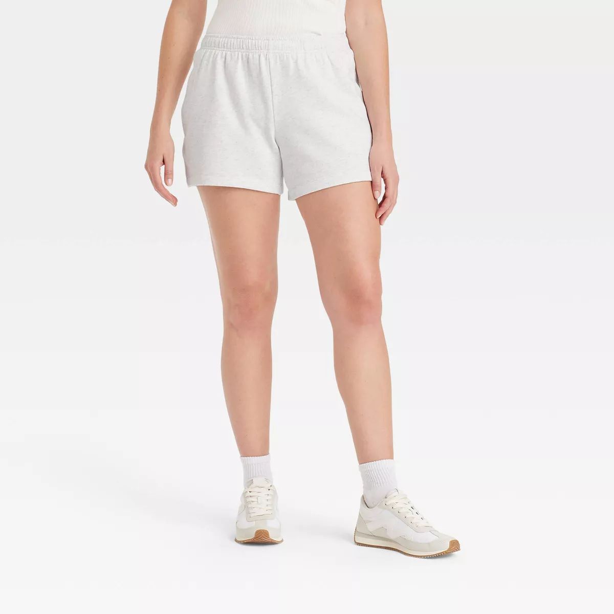 Women's Leisure Studio Mid-Thigh Fleece Shorts - Universal Thread™ | Target