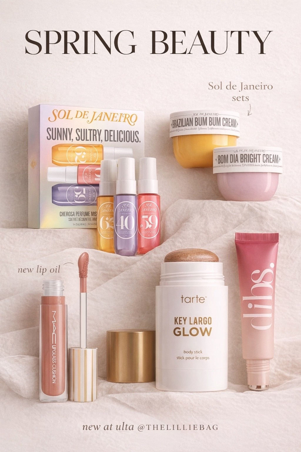 Just in new spring beauty from Ulta!🌸💄 I can’t wait to try the dibs cheek blush!  Also a Free 5pc gift with $60 purchase 

Easter basket stuffer. Hair. Beauty. Spring beauty  



#LTKSeasonal #LTKBeauty #LTKSaleAlert