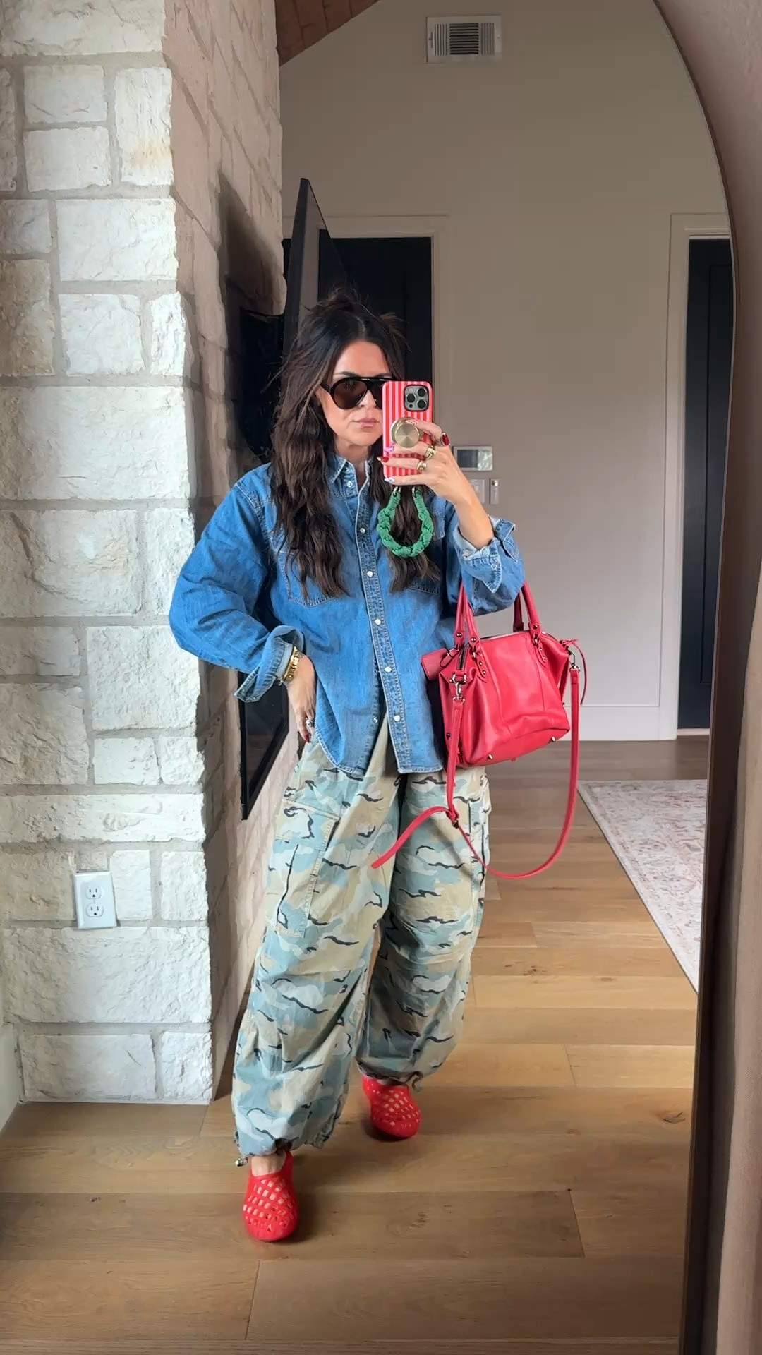 @americaneagle has sale on sale!
Use code: AEFALL30 for an additional 30% off

I get a large in all too: xl if I want it bigger 
Men’s camo jacket I got the medium
Pants I always get a 10 or a large for a loose fit.

#LTKSaleAlert #LTKOver40 #LTKMidsize