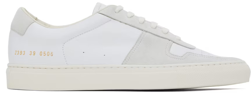 Common Projects - White BBall Duo Sneakers | SSENSE