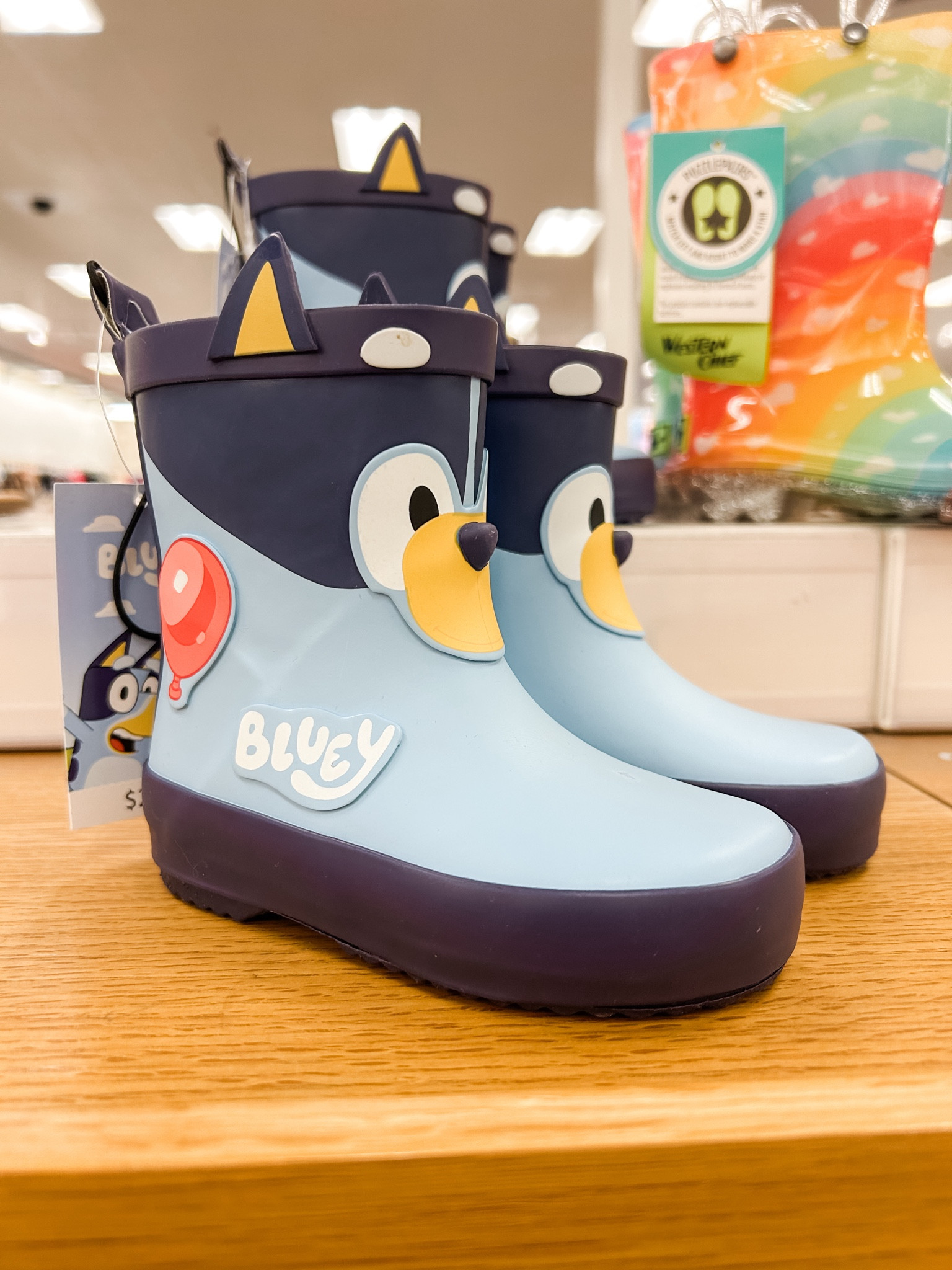 Bluey rain boots 😍

Target | rain boots for toddlers | kids | bluey | spring style | character boots | toddler style | Easter basket ideas

#LTKKids #LTKFindsUnder100 #LTKFindsUnder50
