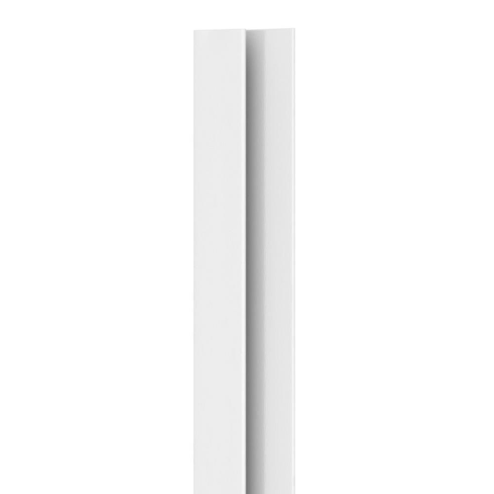 Royal Mouldings 867 1/4 in. x 3/4 in. x 8 ft. PVC Composite White FRP Cap Molding-0086708001 - Th... | The Home Depot
