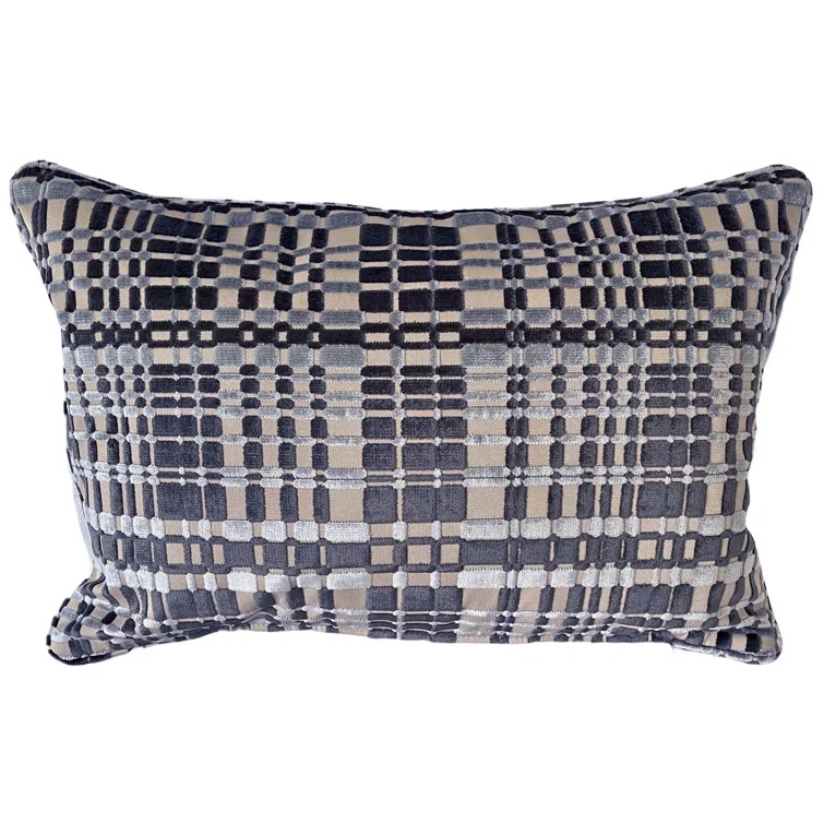 Velvet Lumbar Throw Pillow Cover & Insert | Wayfair North America