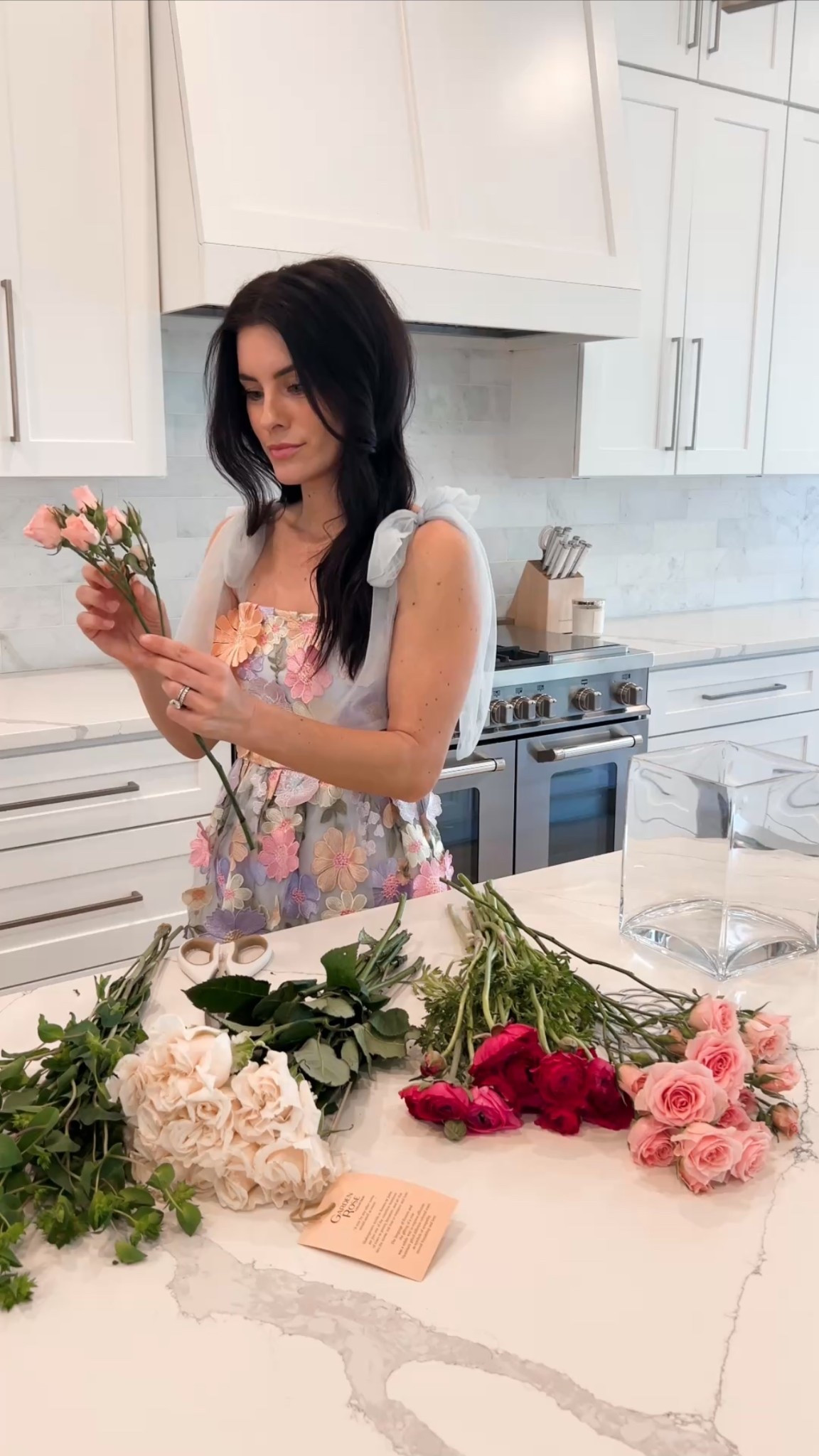 DRESS RESTOCK IN MAY (on reddress boutique- click to sign up to be on waitlist) 
Floral dress and flower arrangement vase topper 

#LTKHome #LTKmomlife #LTKdayinmylife