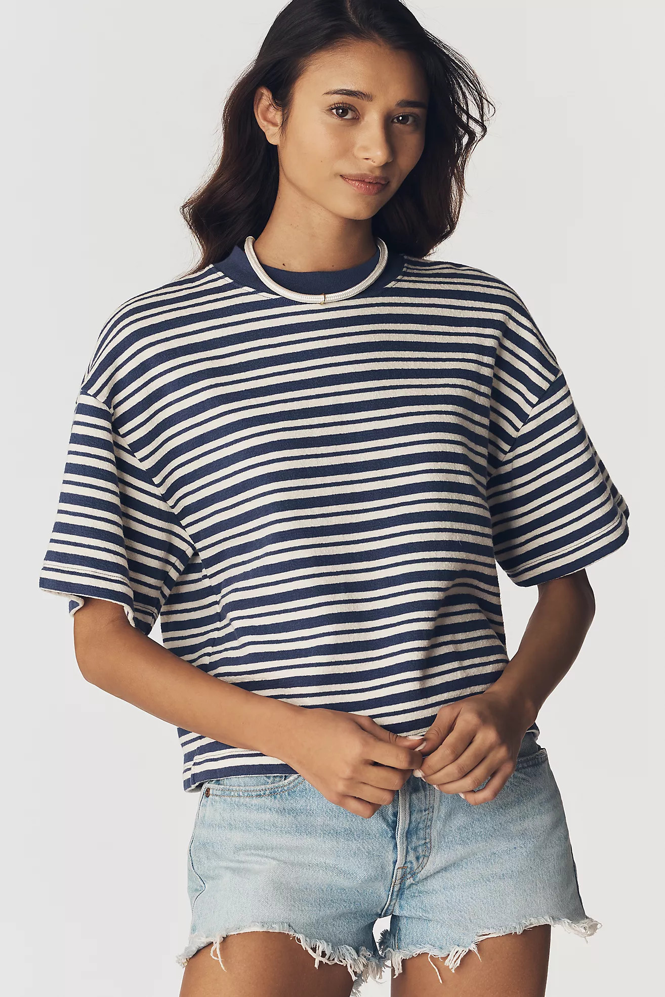 Nation Los Angeles Cotton Gio Sweatshirt | Anthropologie (US)