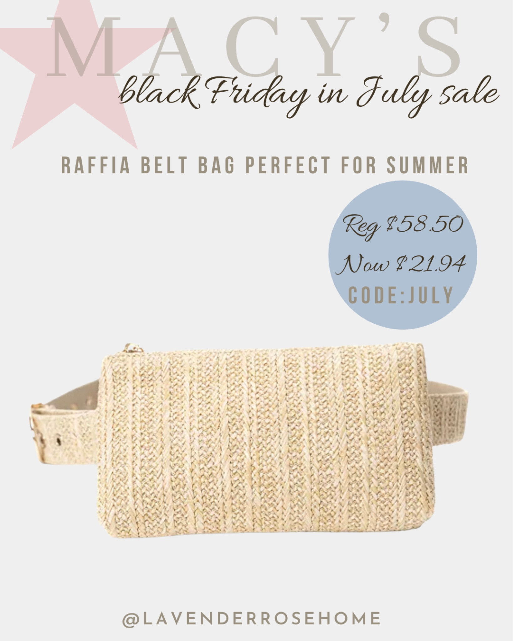 Summer. Belt Bag. Style. Summer Outfit. Summer Accessories. Handbag. Macys. Sale Alert.

#LTKunder50 #LTKSeasonal #LTKstyletip