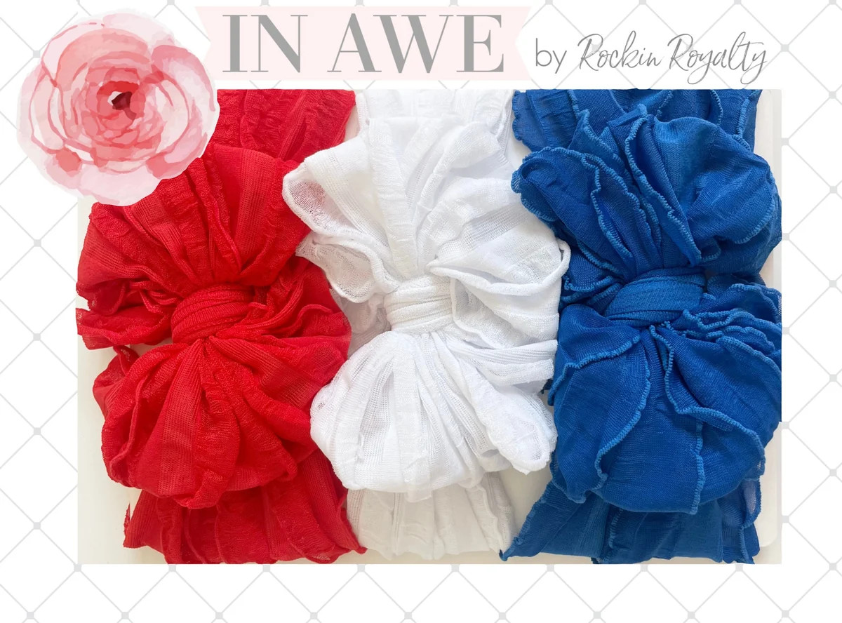 America Headband 3 pack set | Rockin Royalty