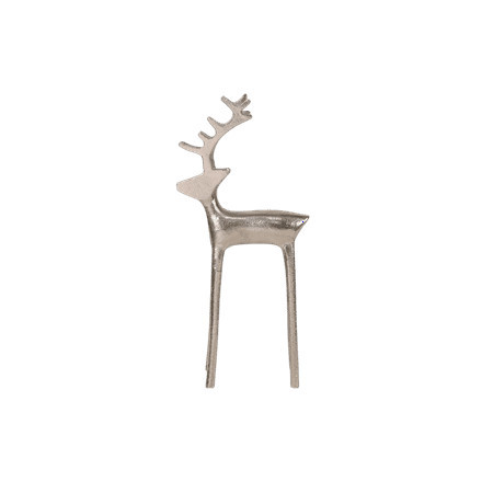 Reindeer Christmas Tabletop Decoration, Pewter, 12.75", by Holiday Time | Walmart (US)