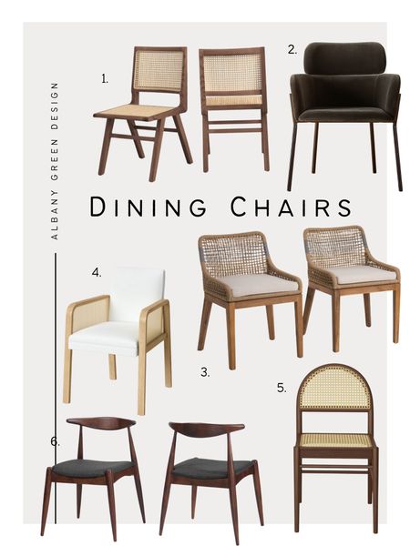 Dining chairs we love right now 

#LTKhome #LTKstyletip