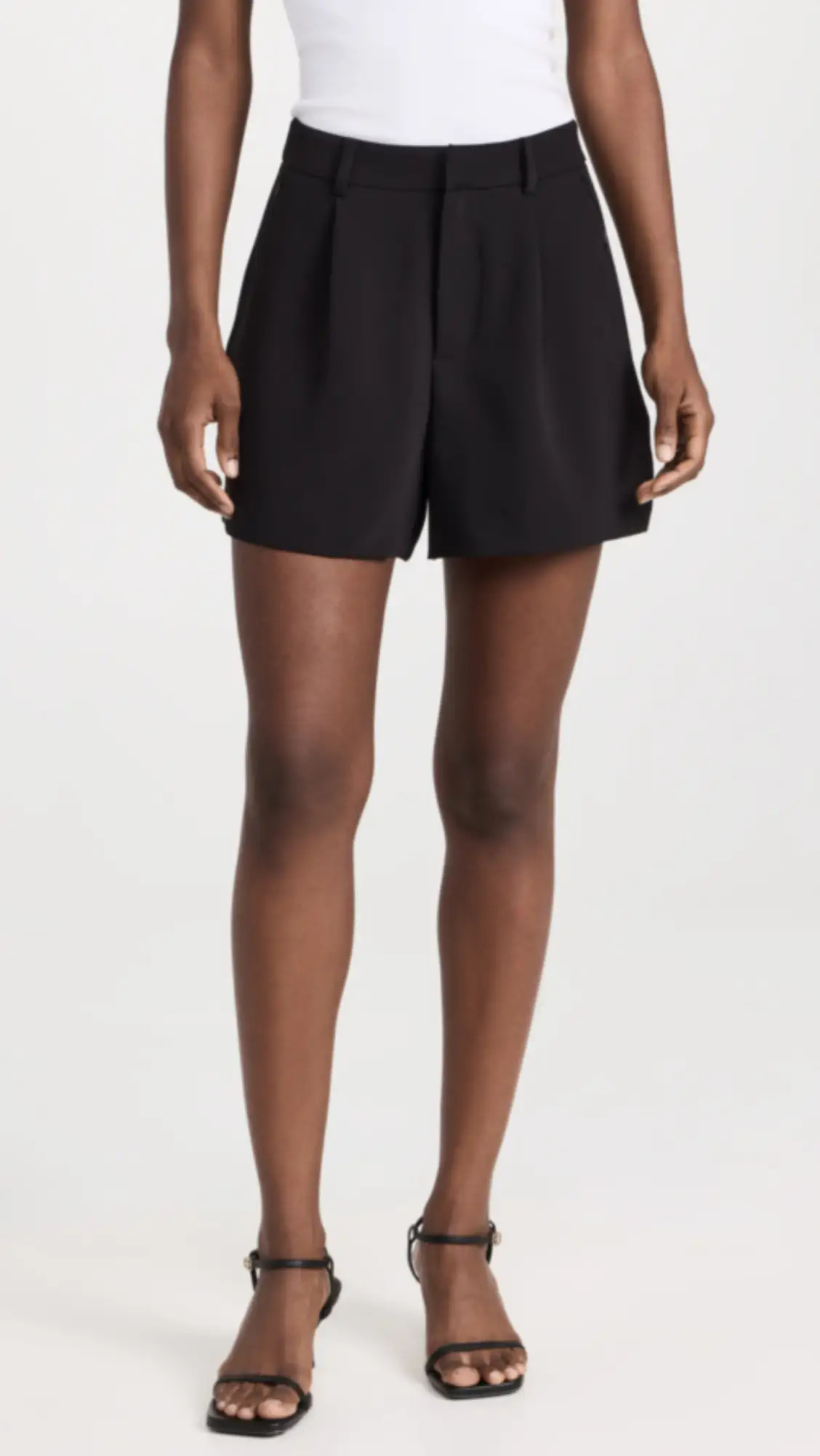 Good American Luxe Suiting Trouser Shorts | Shopbop | Shopbop