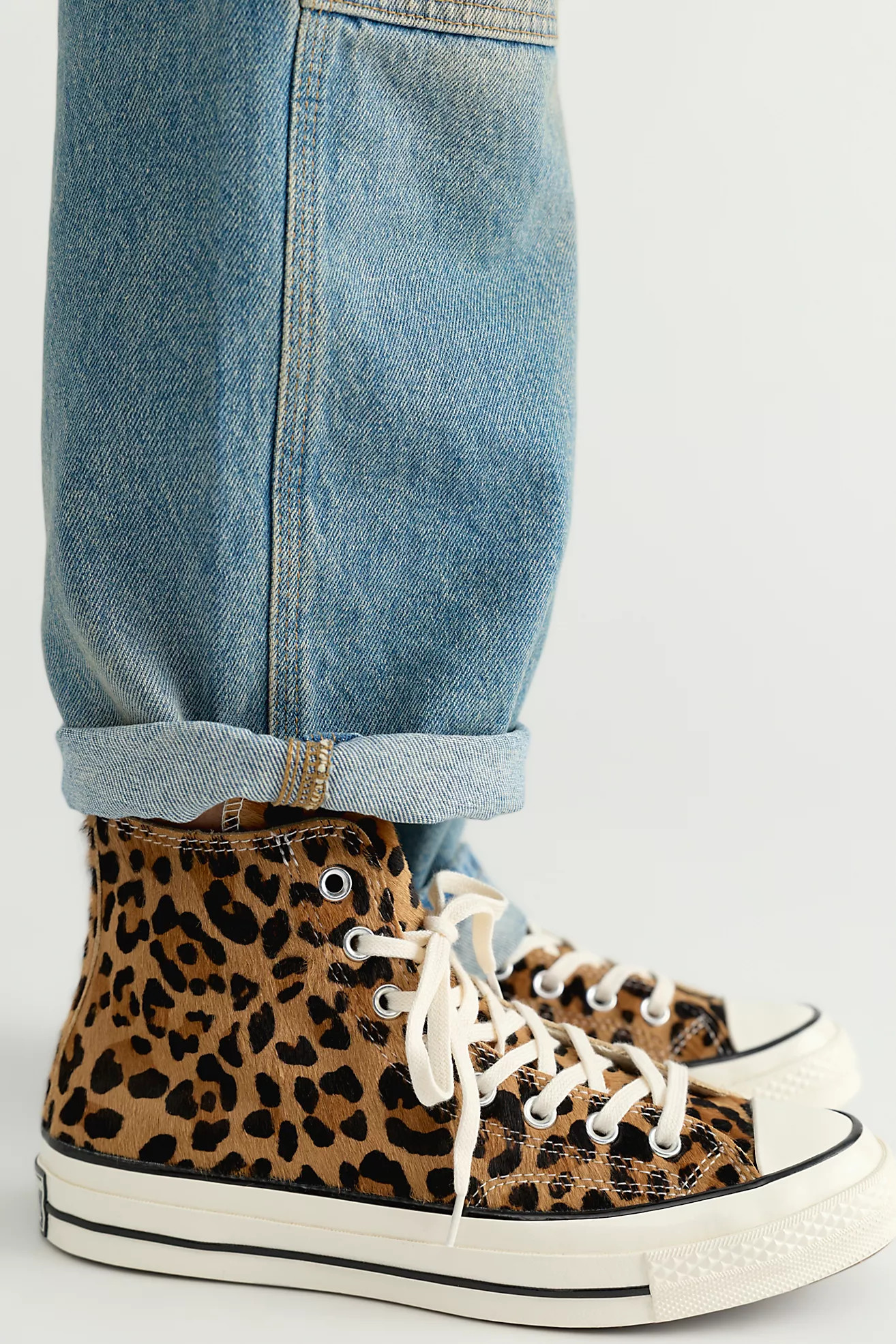 Converse Chuck 70 Leopard High-Top Sneakers | Free People (Global - UK&FR Excluded)
