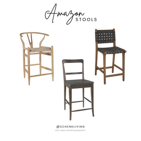 AMAZON STOOLS 
.
I selected these three stools that a love — they have a pottery barn look 🤍 

#LTKhome #LTKstyletip #LTKFind