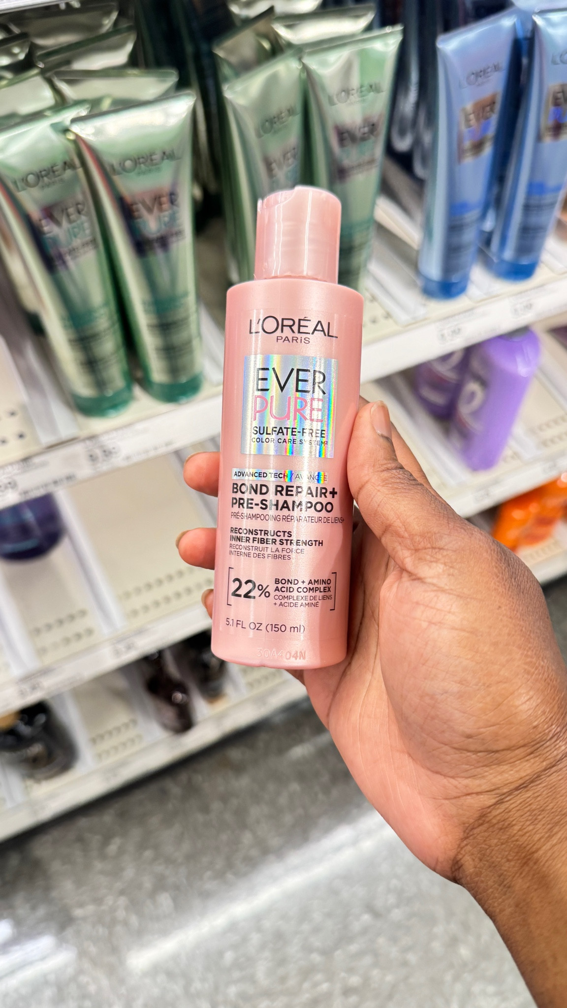 A drugstore bond treatment to try out. I've used it pre-shampoo and post-shampoo. I feel like I notice a difference in how my hair feels, looks, and acts when I use it post-shampoo. Kind of like a traditional protein treatment.
#LTKhair #haircare 

 #LTKselfcare #LTKOver40 #LTKBeauty