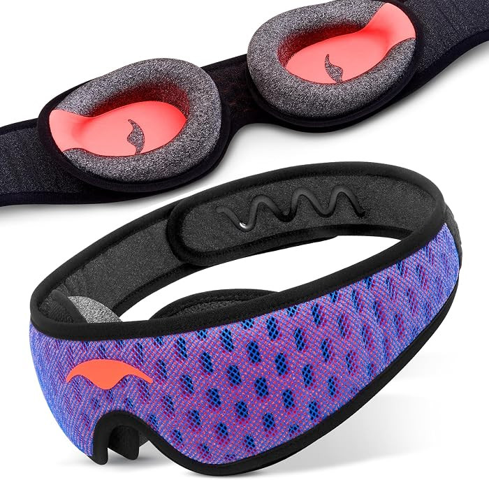 Manta Pro Sleep Mask - 100% Light Blocking Sleep Mask for Side Sleepers, Breathable and Comfortab... | Amazon (UK)