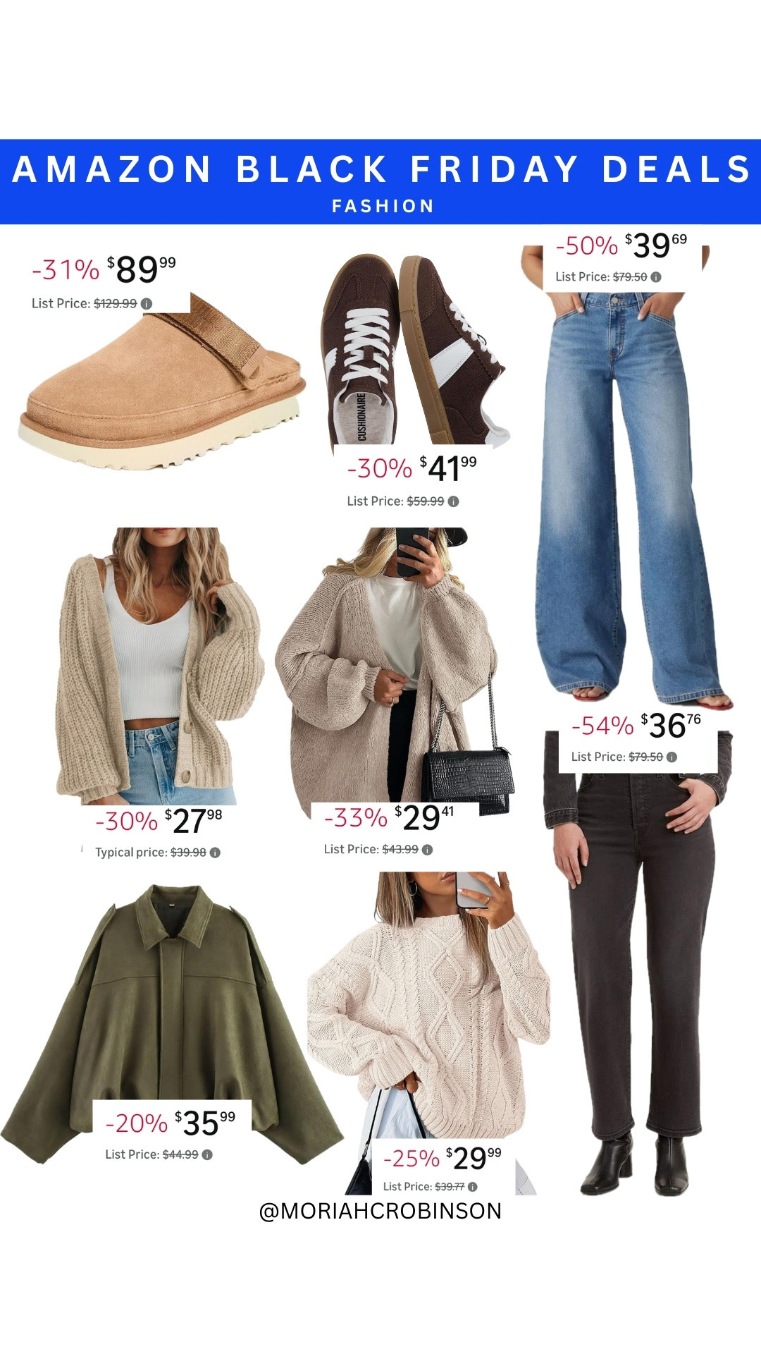 Amazon Black Friday Deals on Fashion!😍

Holiday, sweater, Zara jacket look for less, jeans, Ugg, gifts for her

#LTKU #LTKCyberWeek #LTKHoliday