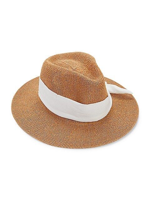 Tie Panama Hat | Saks Fifth Avenue OFF 5TH