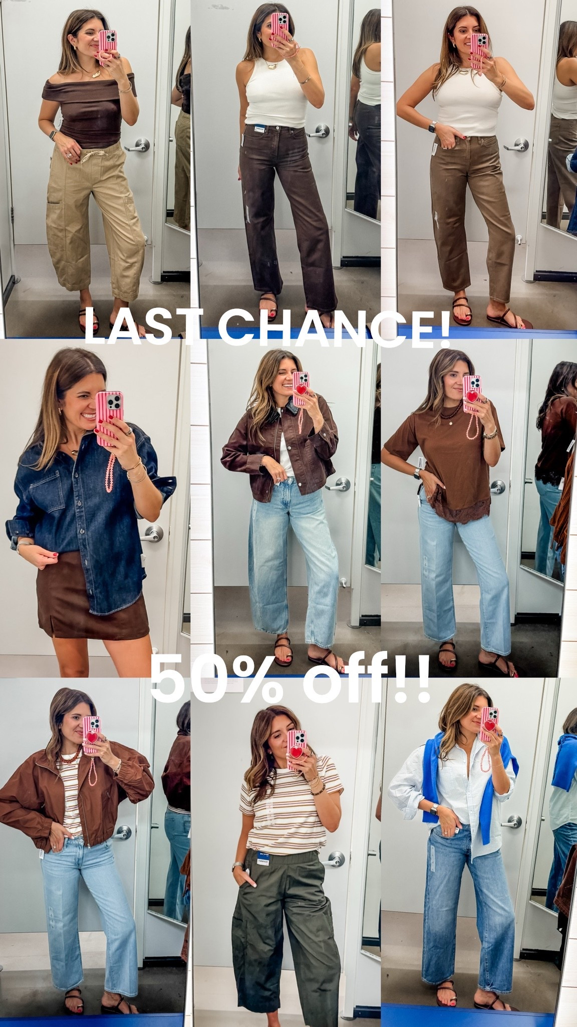 Last chance for half off womens styles at old navy! 50% off sale! I’m 5’7” and wear a size small/4 in a long/tall length when available.

#LTKTall #LTKOver40 #LTKSaleAlert