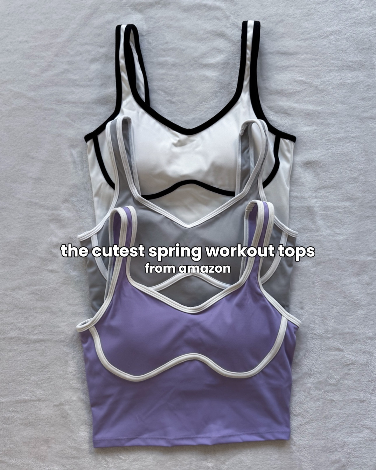the cutest buttery soft activewear tops from amazon! comes in so many cute colors 💜

#LTKActive