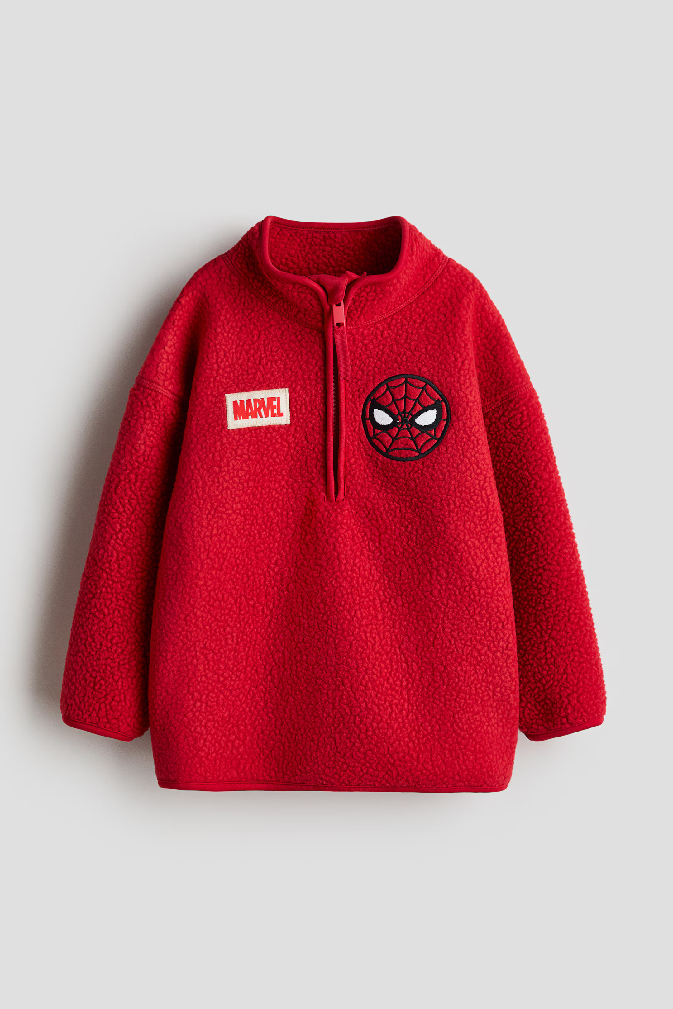 Teddy Fleece Half-Zip Sweatshirt | H&M (US + CA)