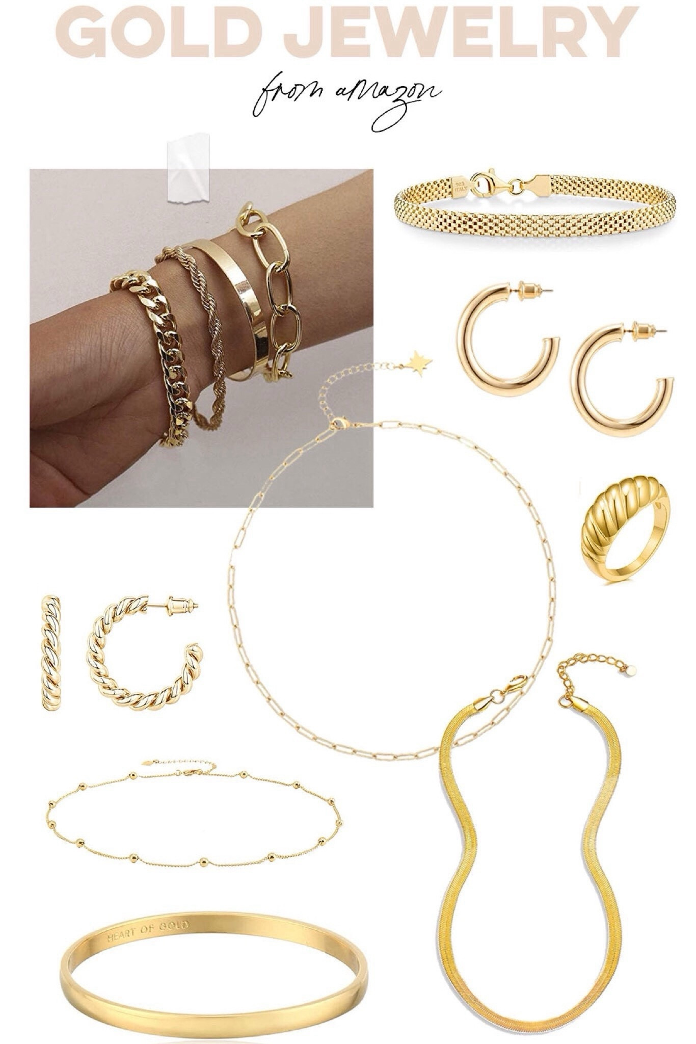 Gold jewelry from Amazon under $100


Amazon fashion, Amazon jewelry, affordable jewelry, gold bracelet, gold hoop earrings, Amazon necklace, everyday jewelry

#LTKStyleTip #LTKFindsUnder100 #LTKHoliday