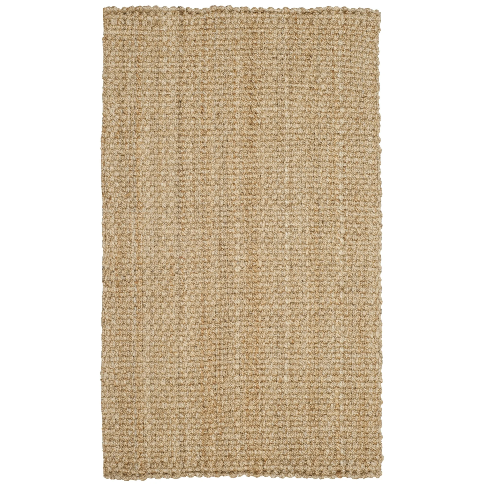 SAFAVIEH Natural Fiber Malcolm Braided Jute Area Rug, Natural, 2'3" x 4' | Walmart (US)