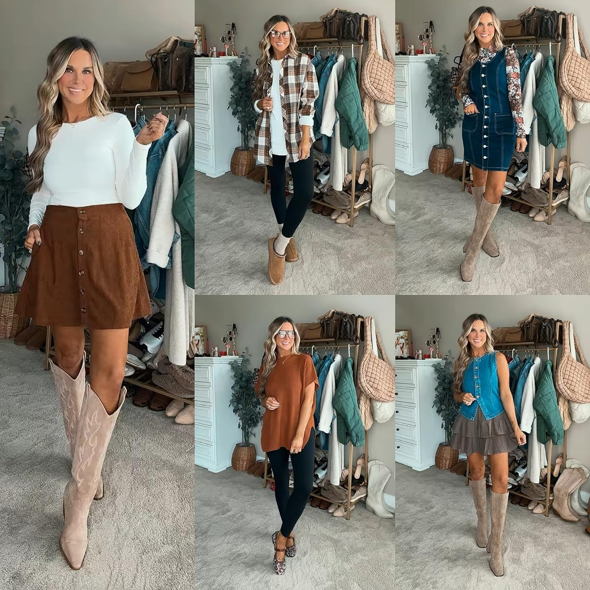  

The perfect Thanksgiving Day outfits! I’m 5’6 138lbs size small leggings, small tops, medium flannel, small denim dress, medium skirts, shoes all fit true to size
 

#LTKStyleTip #LTKFindsUnder100 #LTKHoliday