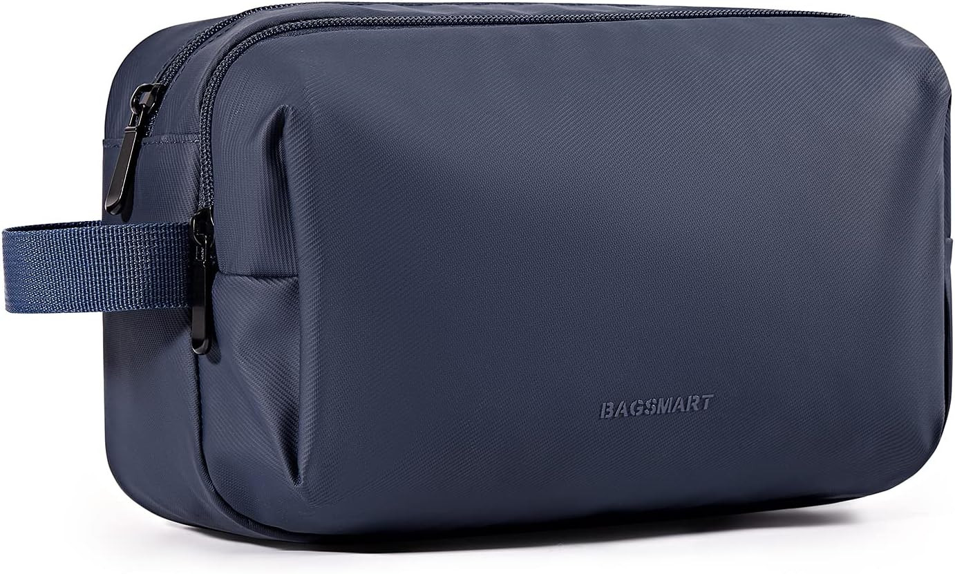 BAGSMART Toiletry Bag for Men, Travel Toiletry Organizer Dopp Kit Water-resistant Shaving Bag for... | Amazon (US)