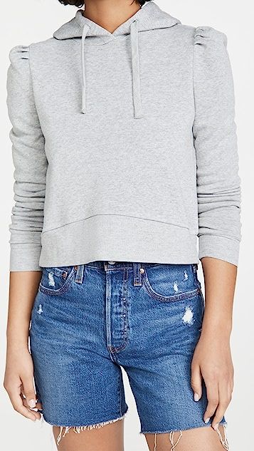 Logan Puff Sleeve Hoodie | Shopbop