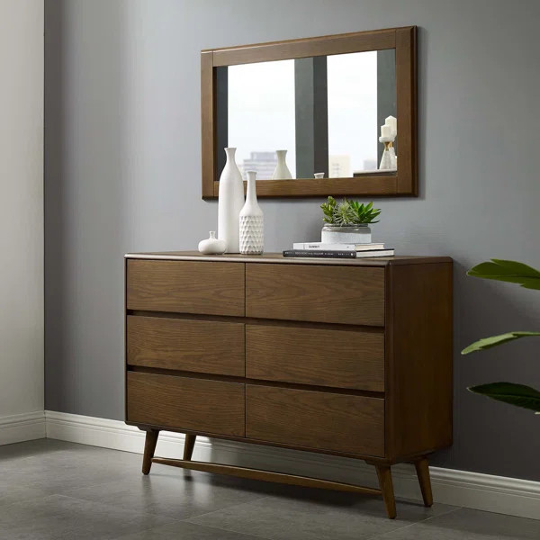 Burruss 6 - Drawer Dresser | Wayfair North America